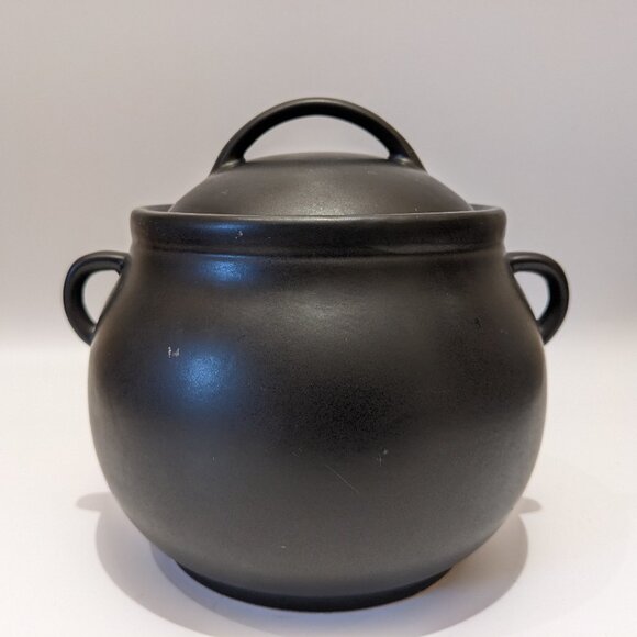 Vintage 1970s Planters Peanut Ceramic Crock Cookie Jar Bean Pot Kitchen Storage - Picture 4 of 8